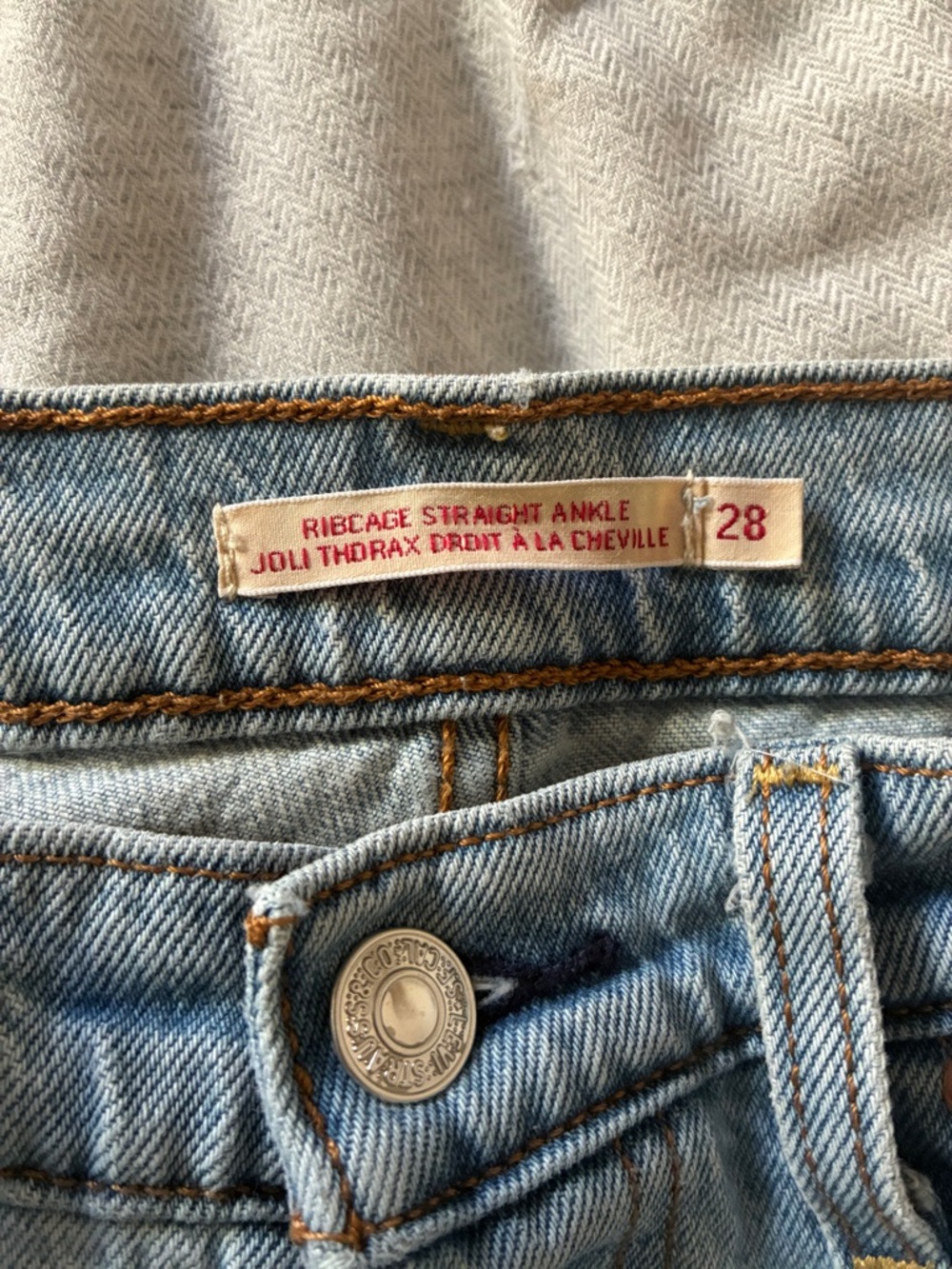 Levi’s ribcage straight ankle denim - Picture 3 of 7